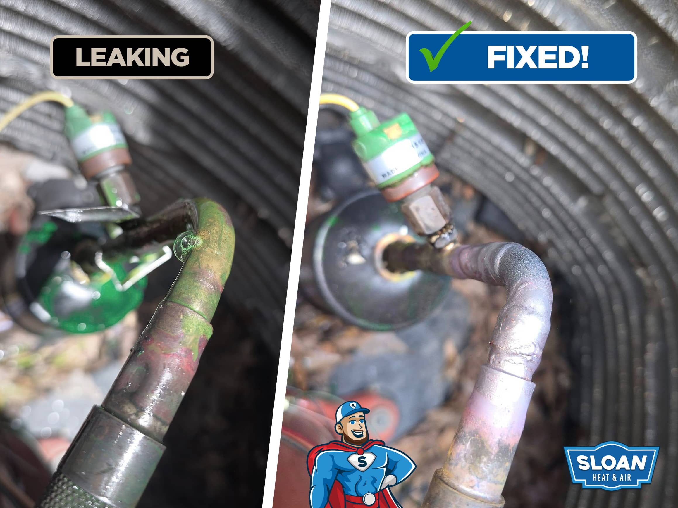 High-quality HVAC leak repair near Athens TX